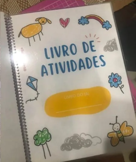 Capa do Livro de Atividades da BenPedagoga