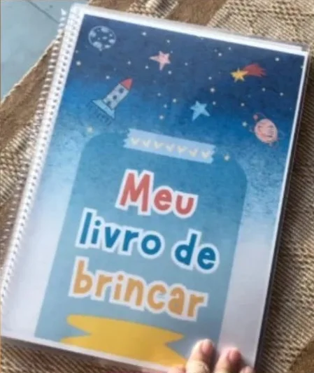 Capa do Meu Livro de Brincar da BenPedagoga